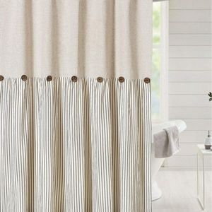 Farmhouse style shower curtain 72x72